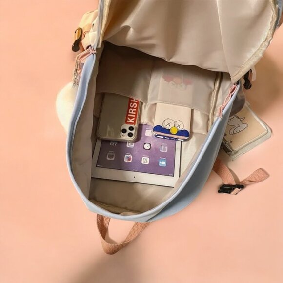 Bluey Bingo Queen Design Backpack High Capacity  Waterproof  3 front pocket - Picture 13 of 15